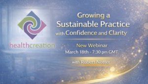 Growing a Sustainable Practice with Confidence and Clarity Webinar with Robert Notter